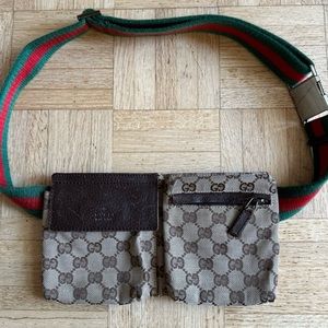 Gucci Vintage GG Belt/Waist Bag